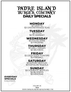 Daily Drink Specials